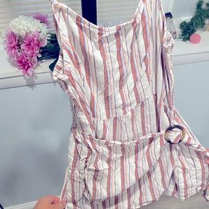 Aeropostale striped romper